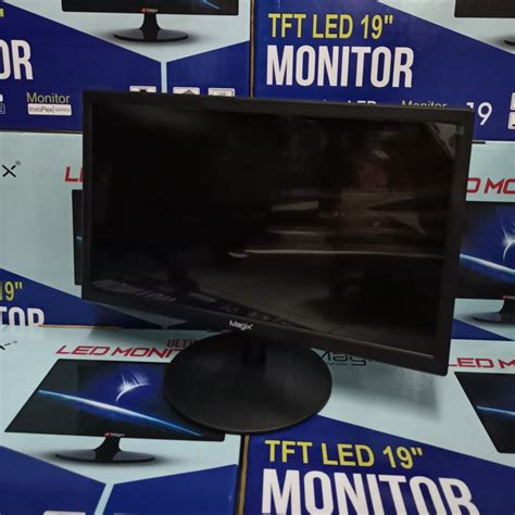 Jual Monitor Led Inch Magix Support Hdmi Vga Garansi Tahun