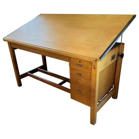 Vintage Drafting Table Sold Vintage Industrial By Get Back Inc