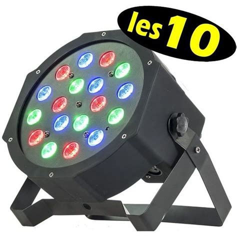 Pack De Parled Dmx Projecteurs Led A Prix Fou Id Al Bar Club