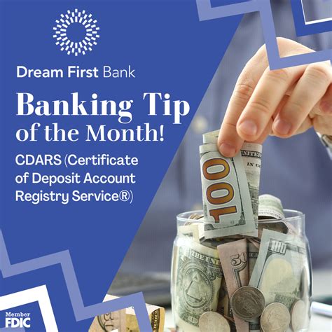 Banking Tip Of The Month Cdars Certificate Of Deposit Account