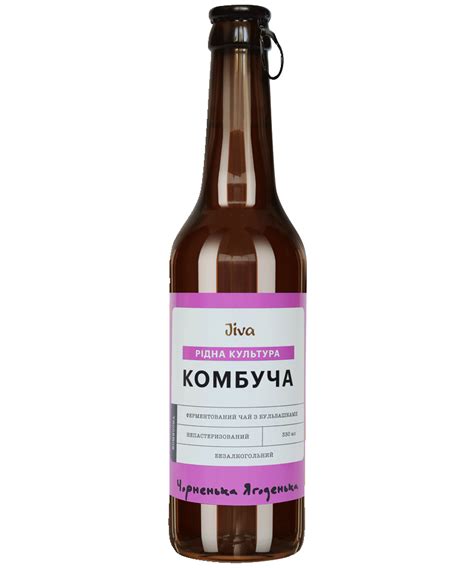 Головна сторінка Jiva Комбуча