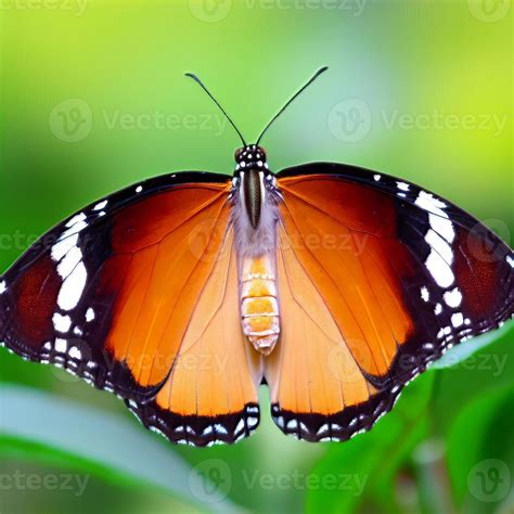 The Plain Tiger Butterfly is a vibrant and widespread species found in