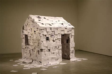 House Of Thoughts Paper Sculpture By Peter Callesen