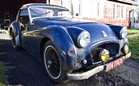 True Barn Find Triumph Tr Barn Finds