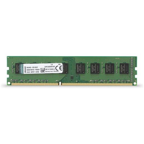Kingston Technology ValueRAM 8GB 1333MHz DDR3 Non-ECC CL9 DIMM STD ...