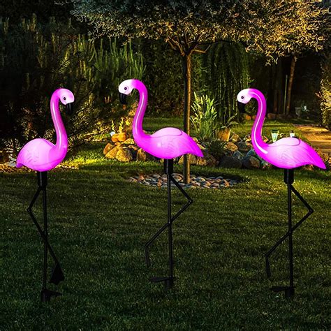 Flamingo Ogrodowe Lampy Solarne Wodoodporne Zasilane Energi S Oneczn