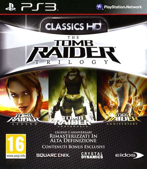 The Tomb Raider Trilogy 2011 Box Cover Art Mobygames