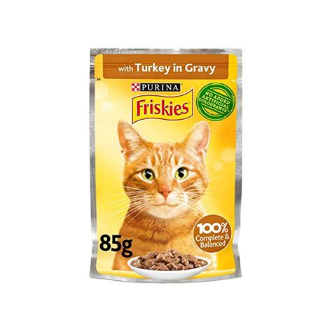 Купити Friskies для котів, шматочки у підливці з індичкою, пауч 26х85г ...