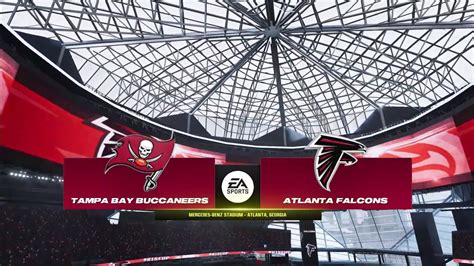 Madden NFL 24 Tampa Bay Buccaneers Vs Atlanta Falcons Gameplay