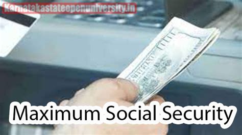 Maximum Social Security 2024 Ends Know New Checks By Govt Maximum Value Taxable Earnings