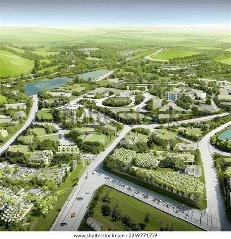 Ecopia Population Density Carefully Planned Managed AI-generated image ...