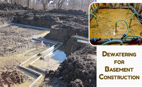 Your Basic Guide To Dewatering For Basement Construction