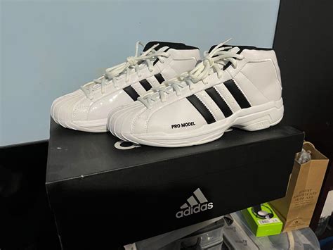 Adidas Pro Model 2g Basketball Shoes Mens Fashion Footwear Sneakers