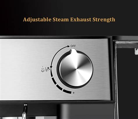 BioloMix 20 Bar Italian Type Espresso Coffee Maker Machine with Milk ...