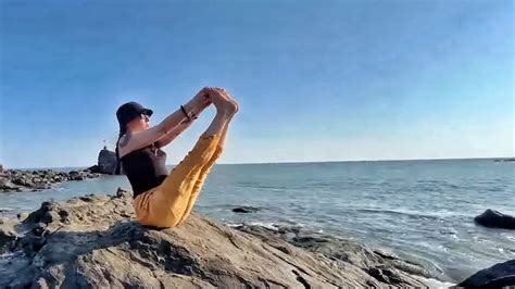 Индия Гокарна Ом бич немного Йоги от Лены - YouTube