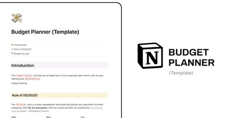 Notion budget template - Product Information, Latest Updates, and ...