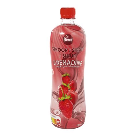 RIVER Sirop grenadine bon marché chez ALDI