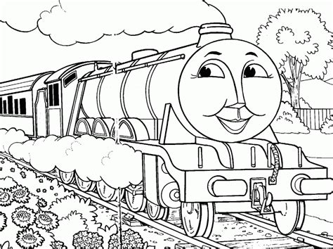 Thomas The Train Coloring Pages - Coloring Home