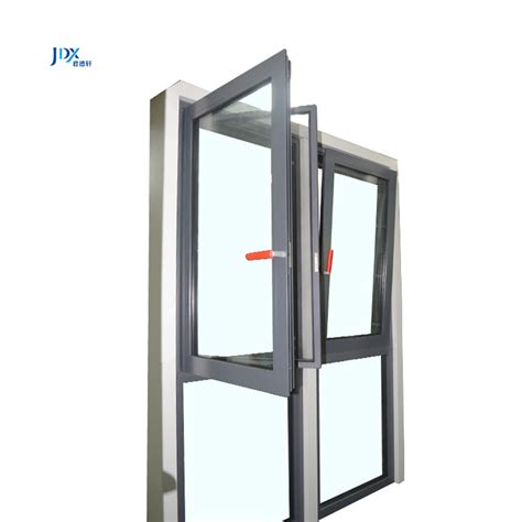 Hurricane Impact Aluminum Tilt And Turn Windows Durable Mm X