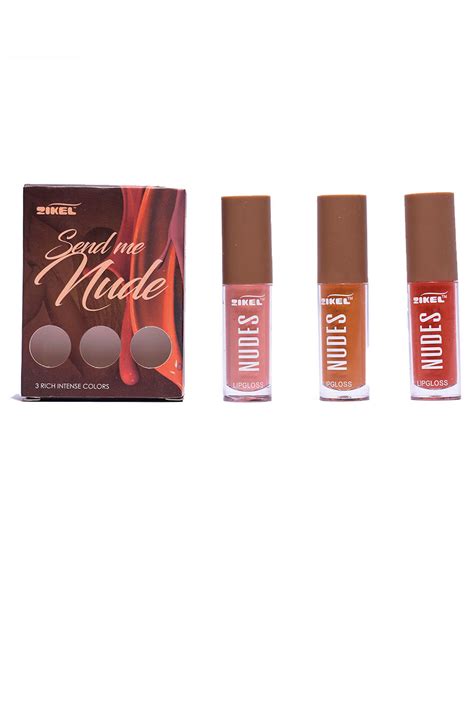 Zikel Nude Lipgloss In Pack Zikel Cosmetics Ng