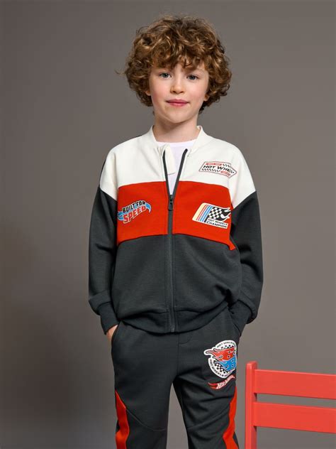 Felpa Hot Wheels Colore Rosso SINSAY 266BM 33X