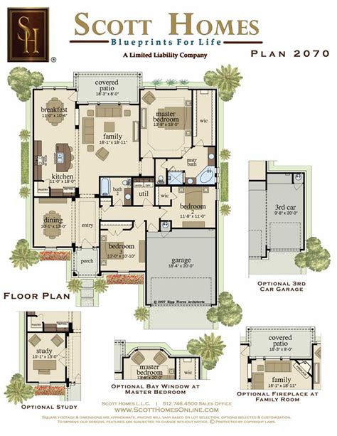 Scott Homes Floor Plans - floorplans.click