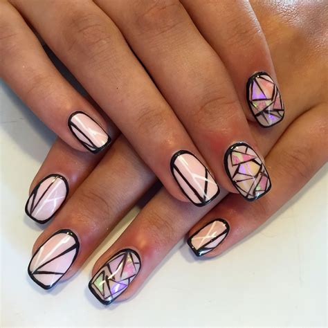 Геометрия на ногтях I Love Nails, Dream Nails, How To Do Nails, Fun ...