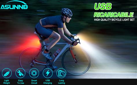 Usb Rechargeable Bike Lightsip Waterproof Mountain Road Headlight