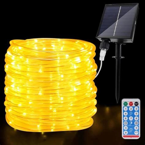 Guirlande Lumineuse Solaire Ext Rieure Led Ip Tanche Guirlande