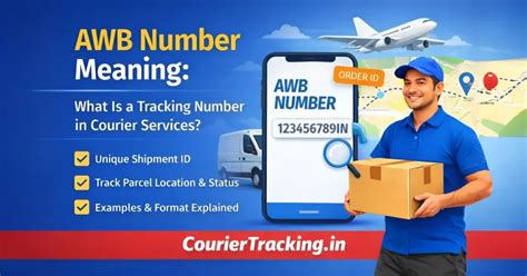 awb number meaning    tracking number  courier