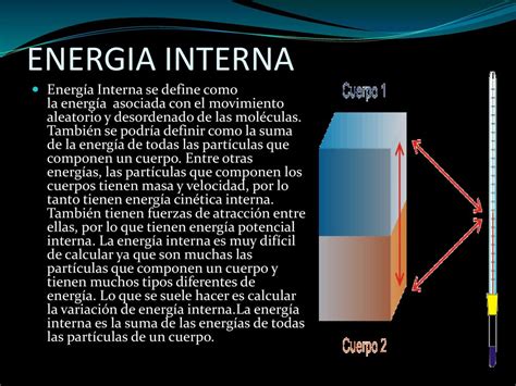 TEMPERATURA Y ENERGÍA INTERNA ppt descargar