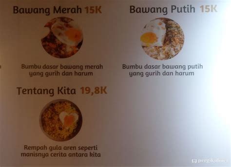 Selalu Diperbarui Menu Cerita Nasi Goreng Tebet