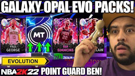 NEW LEVEL UP PACKS WITH GALAXY OPAL EVO CARDS AND POINT GUARD BEN