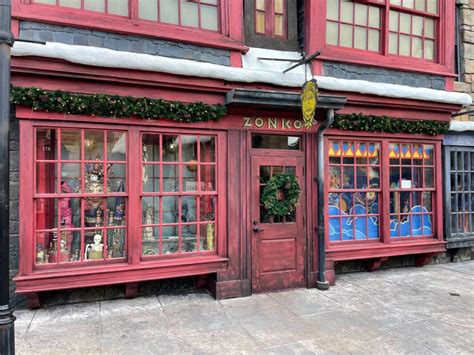 PHOTOS Holiday Décor Begins to Arrive in The Wizarding World of Harry