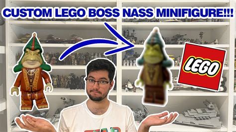 Custom Lego Boss Nass Minifigure Youtube