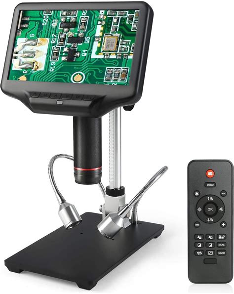 Stpctou Inch Lcd Digital Usb Microscope With Mp Hdmi Uhd Screen X