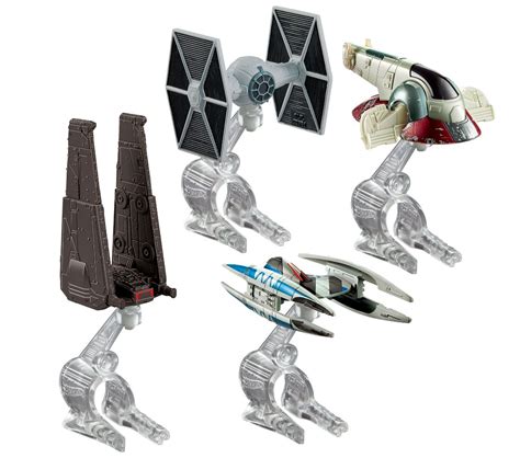 Set Naves Star Wars Villanos Hot Wheels Cuotas Sin Inter S