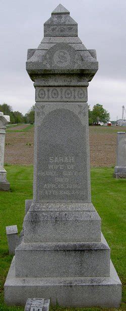 Sarah Hixon Hickson Sayers M Morial Find A Grave