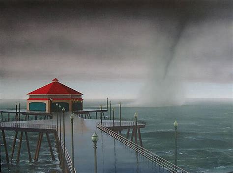 Waterspout Paintings - Pixels