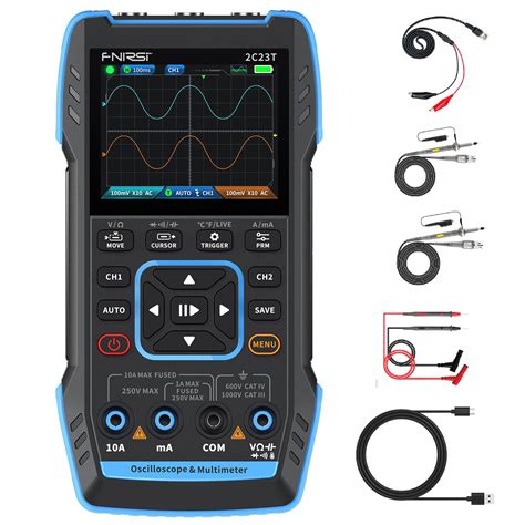 Znzhnsi C T In Handheld Oscilloscope Multimeter Dds Generator