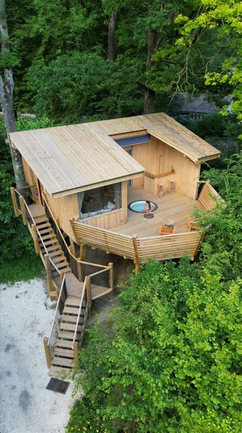 Cabane Dans Les Arbres Avec Spa Proche De Paris Le Bois De Rosoy