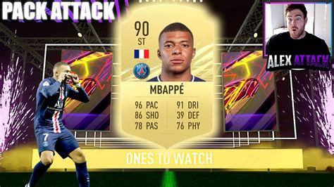 We Packed Mbappe Ones To Watch Pack Attack Fifa 21 Ultimate Team