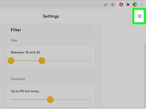 how to change age preference on pof