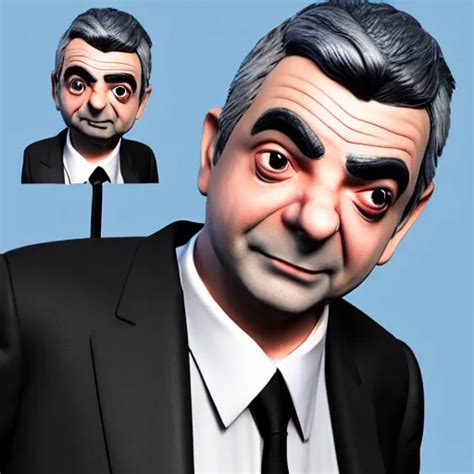 Rowan Atkinson In Fornite D Render Unreal Engine Stable