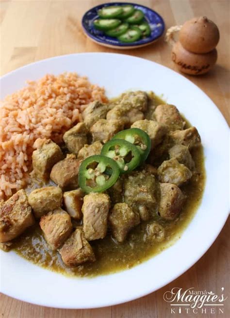 Authentic Chile Verde Recipe Mamá Maggie S Kitchen