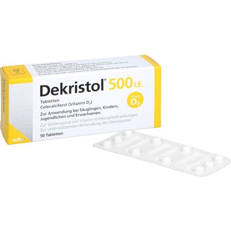 Dekristol I E Tabletten St Vitamine Themen Vivas Apotheken