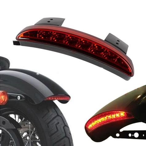 Motorcycle Rear Fender Edge Led Tail Light For Harley Davidson Xl 1200x