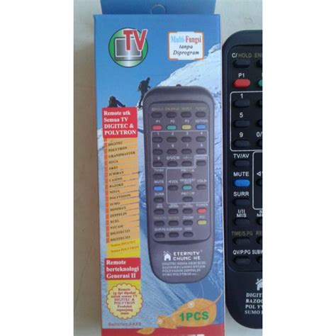 Jual Remote Remot Tv Tabung Polytron Digitec Minimax Shopee Indonesia