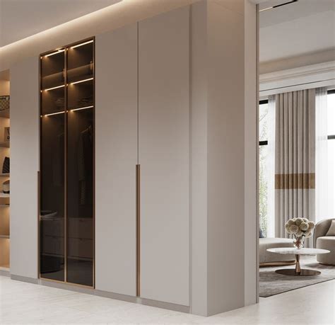 Luxury Masterbedroom on Behance | Luxury closets design, Wardrobe ...