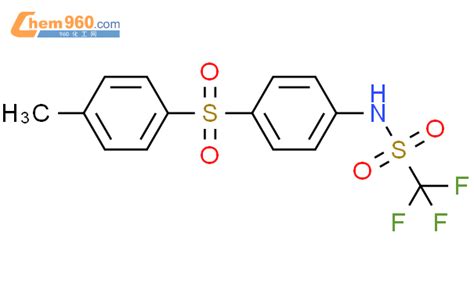 37924 24 6 Methanesulfonamide 1 1 1 Trifluoro N 4 4 Methylphenyl